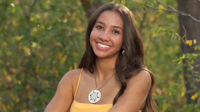 Peighton Marrero of Strasburg poses for a senior picture