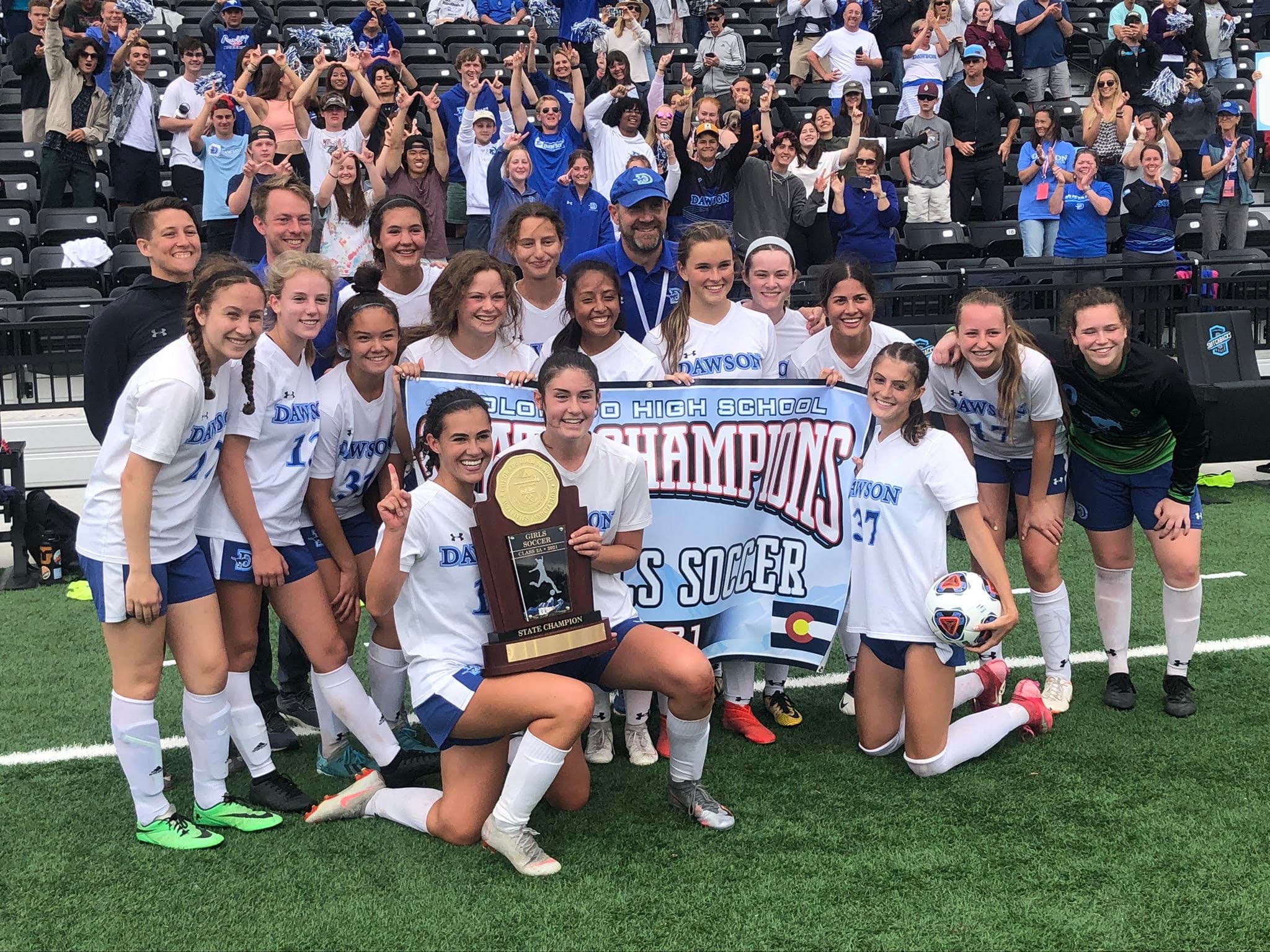 2A girls soccer: Miller’s four goals help deliver Dawson a state title
