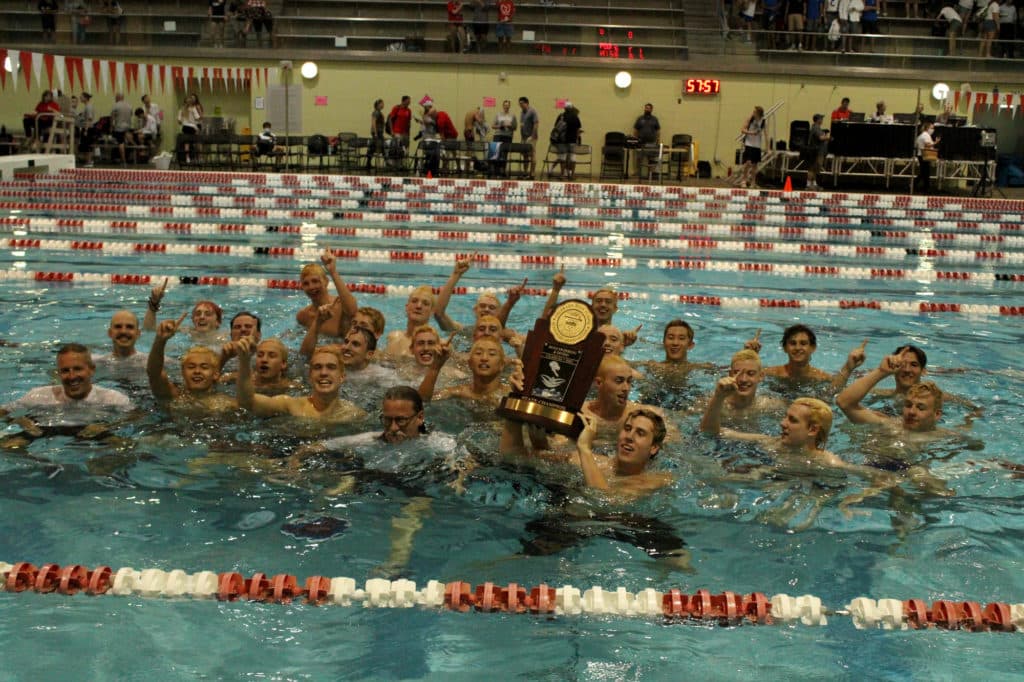 5A boys swimming: Records fall as Cherry Creek takes the team title