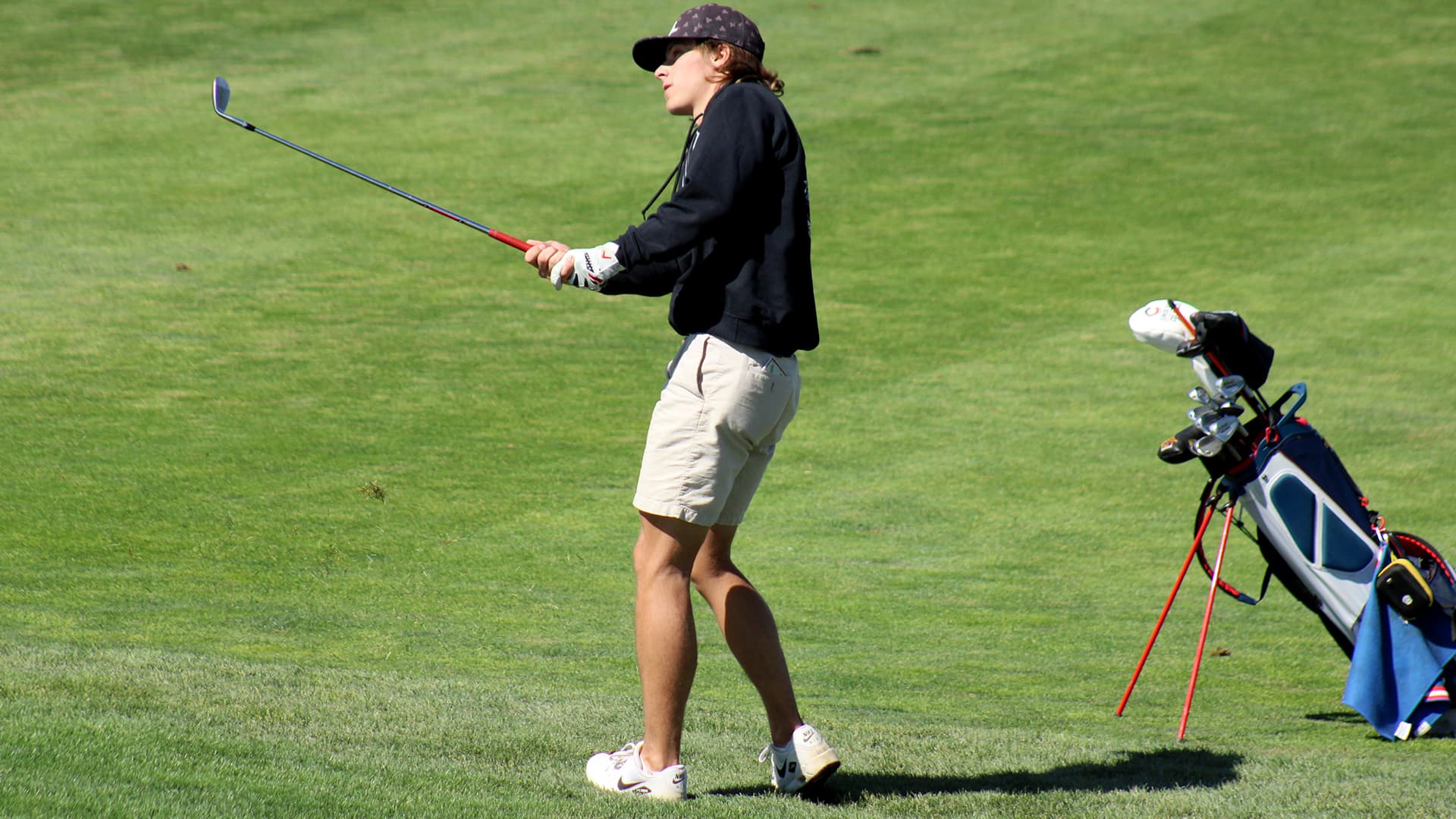 Manitou Springs boys golf Davis Mack