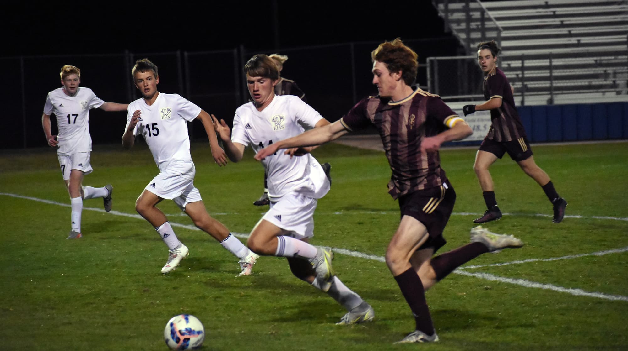 Boys Soccer: Evergreen vs Golden