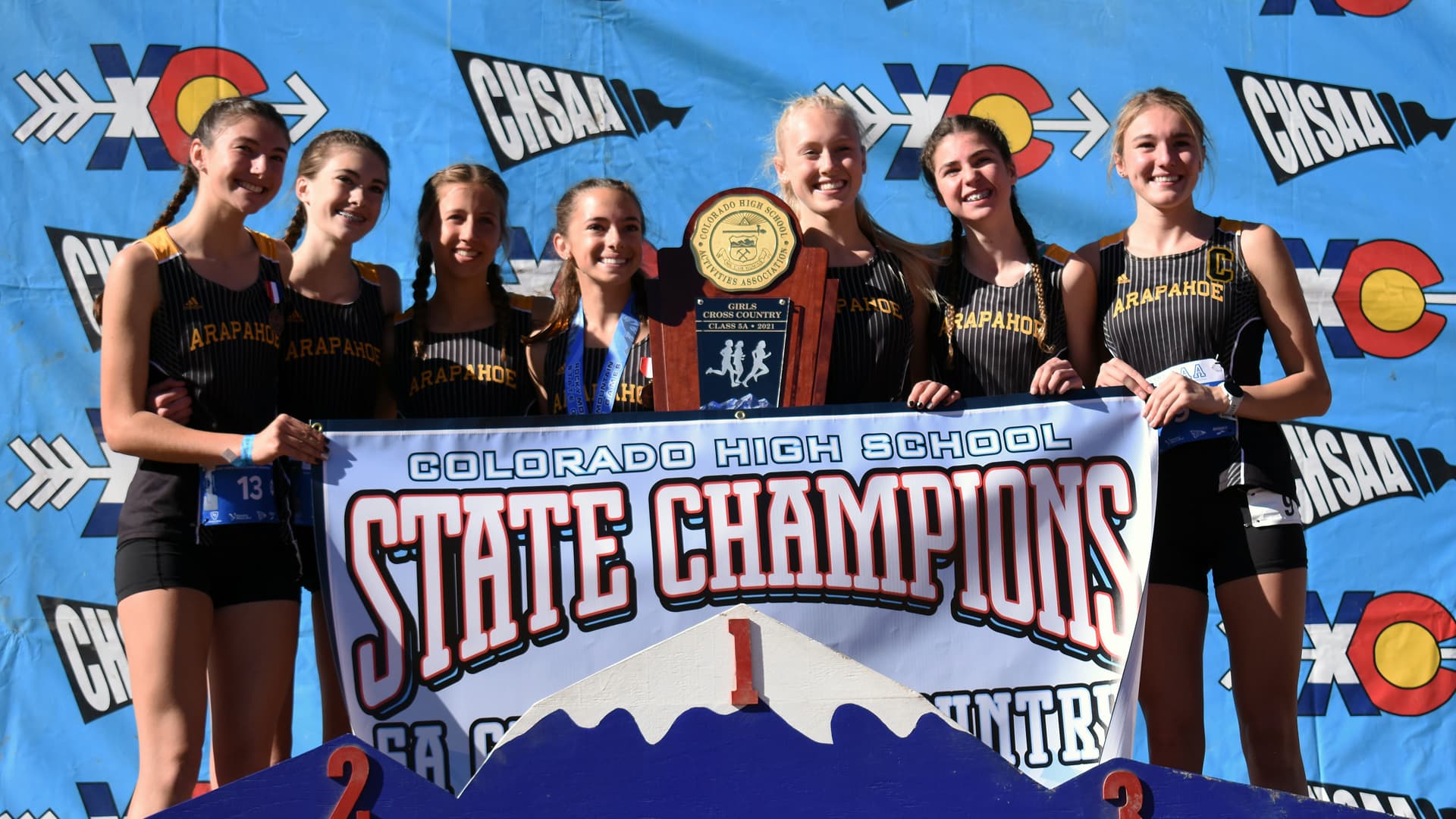 5A Girls Cross Country: Cherry Creek’s Riley Stewart captures three-peat