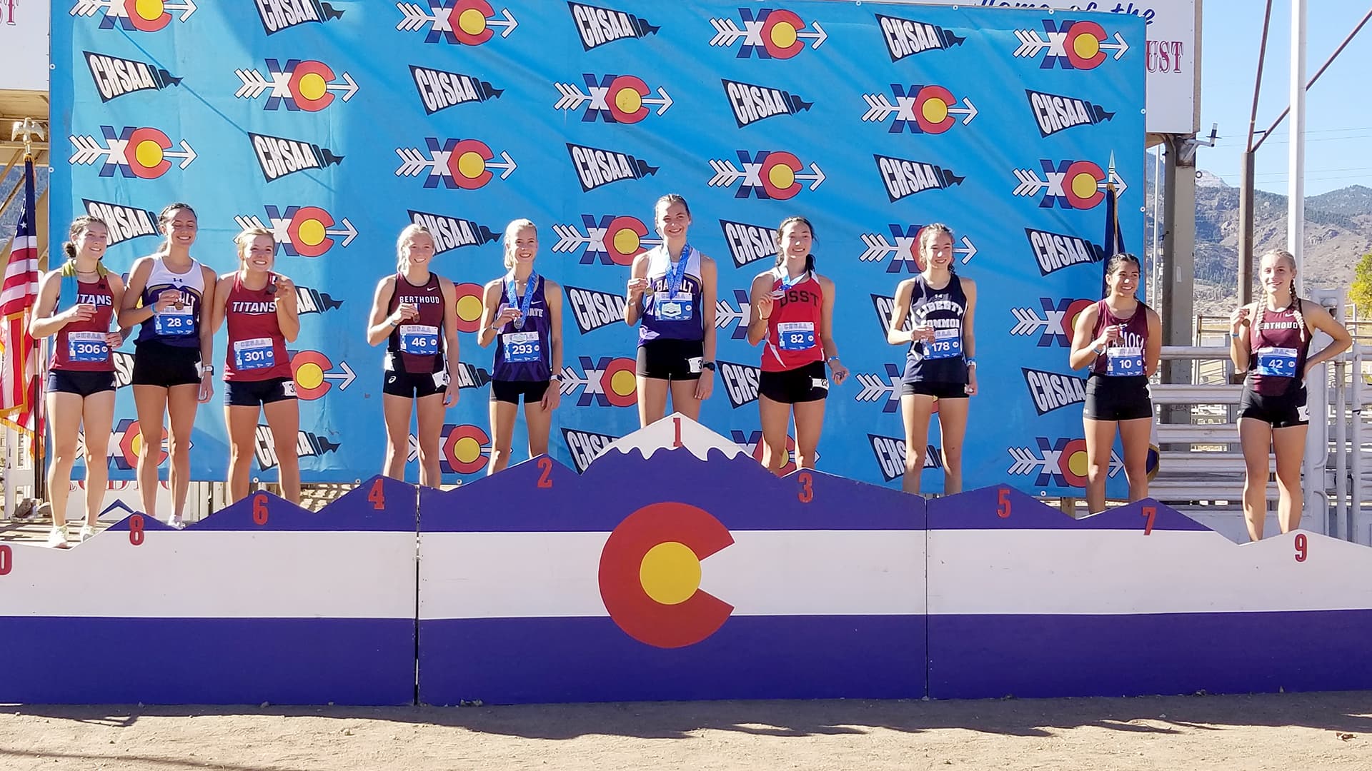 3A girls cross country state winners