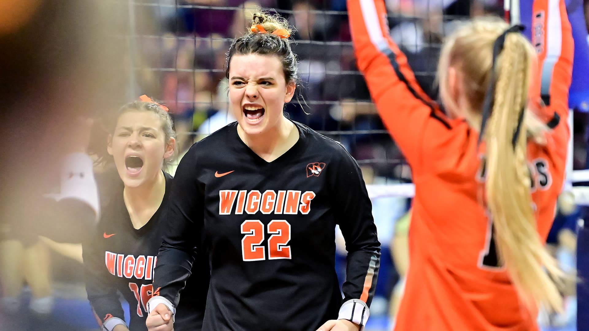 2A girls volleyball: Defending champion Wiggins in familiar position after day one
