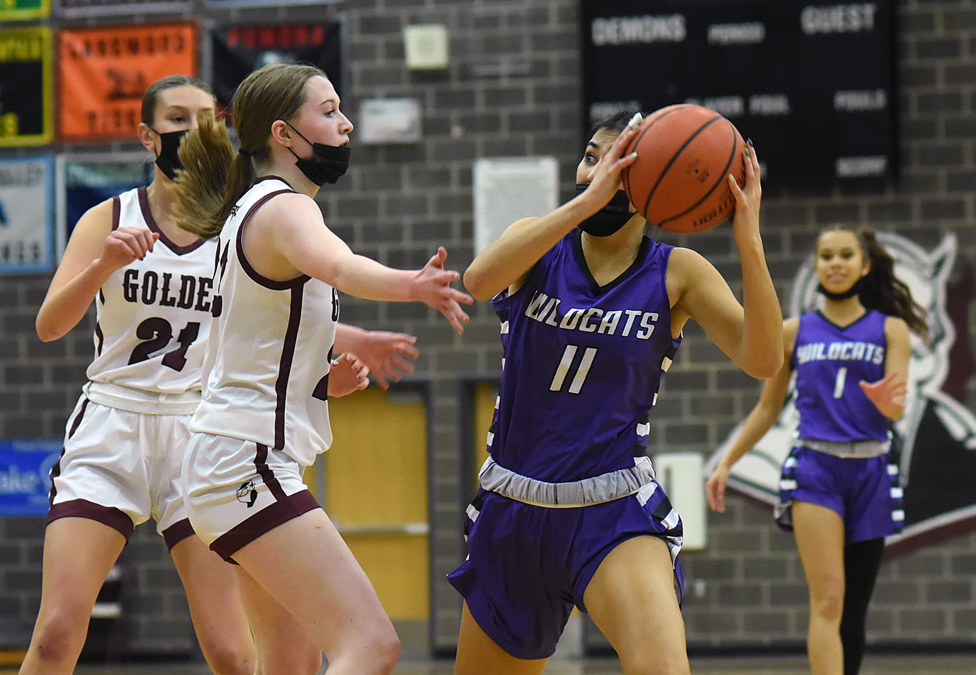 Girls Basketball: Arvada West vs Golden