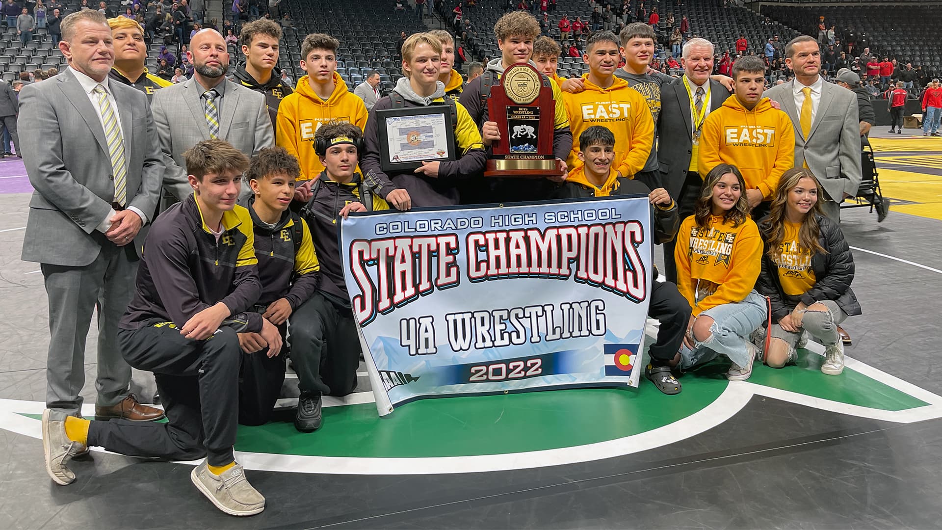 Pueblo East boys wrestling