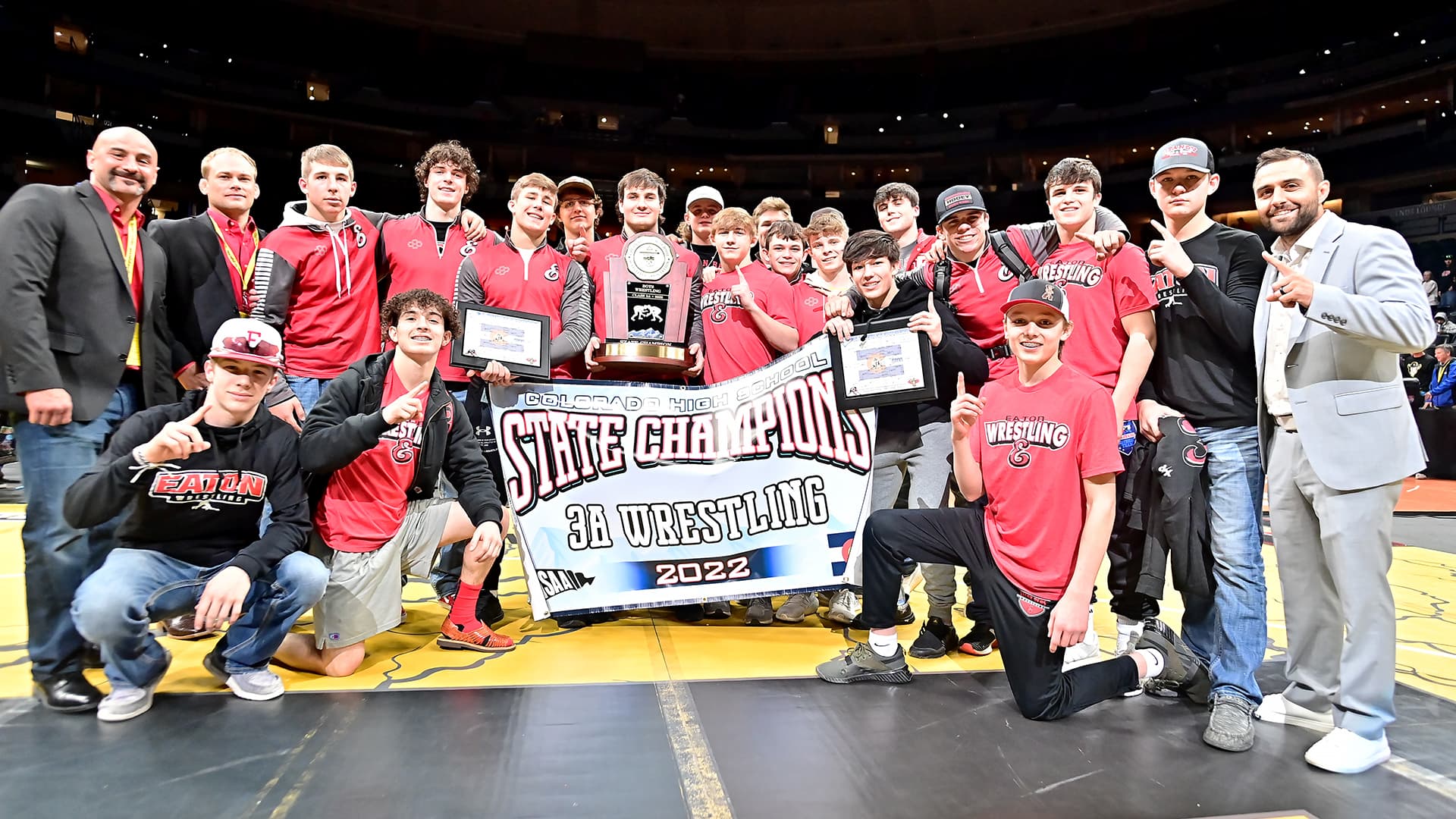 Eaton wrestling champions