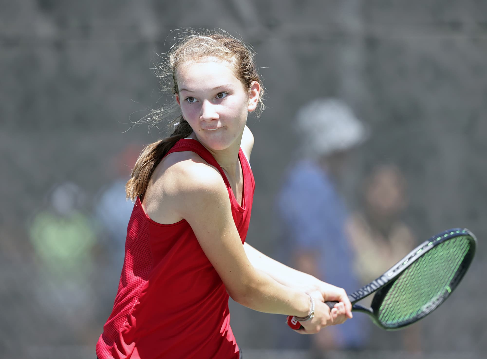 Quinn Bernthal Fairview girls tennis