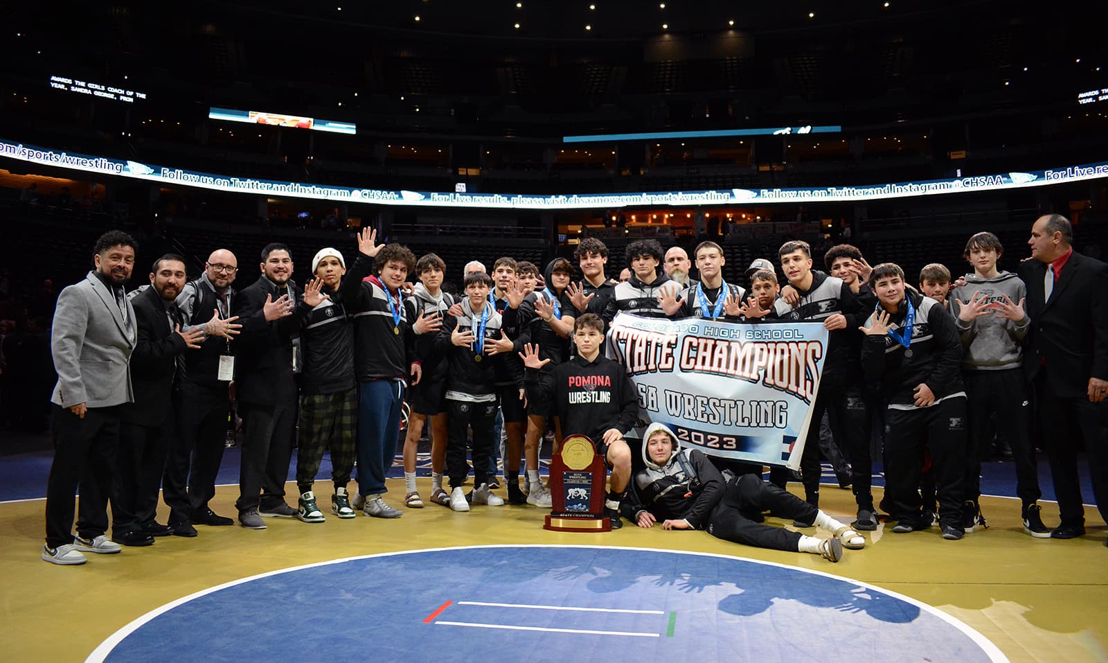 Pomona wins fifth straight 5A team title