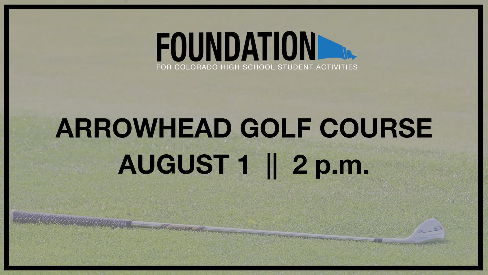 Foundation Golf Tournament 2023