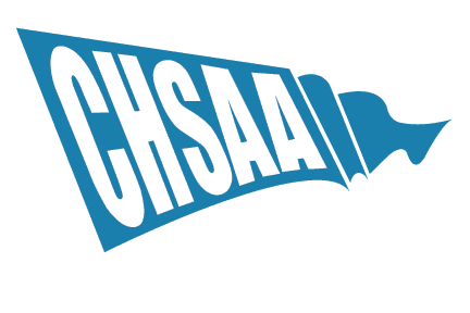CHSAA Flag Logo Blue & White