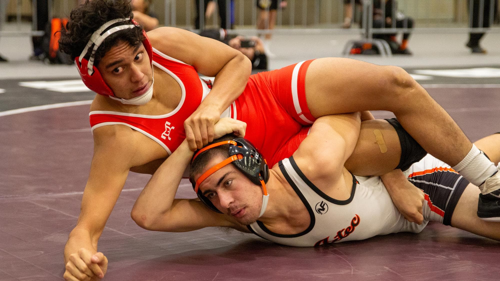 Wrestlers at the Western Slope Showdown