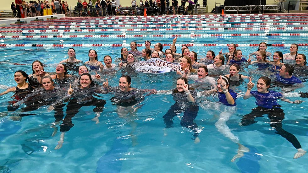 Cherry Creek Girls Swim and Dive State Champs