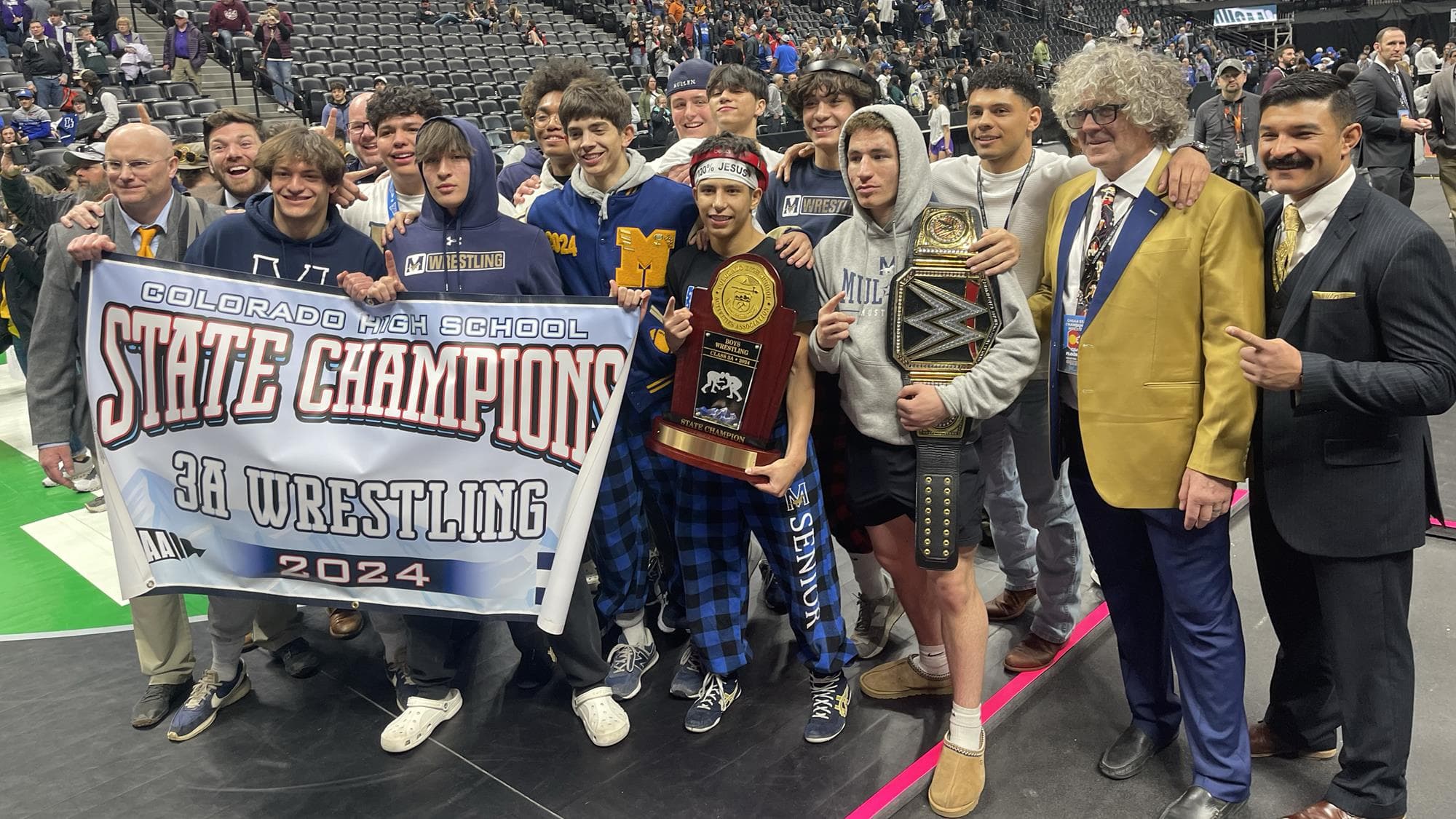 3A Wrestling Champion - Mullen