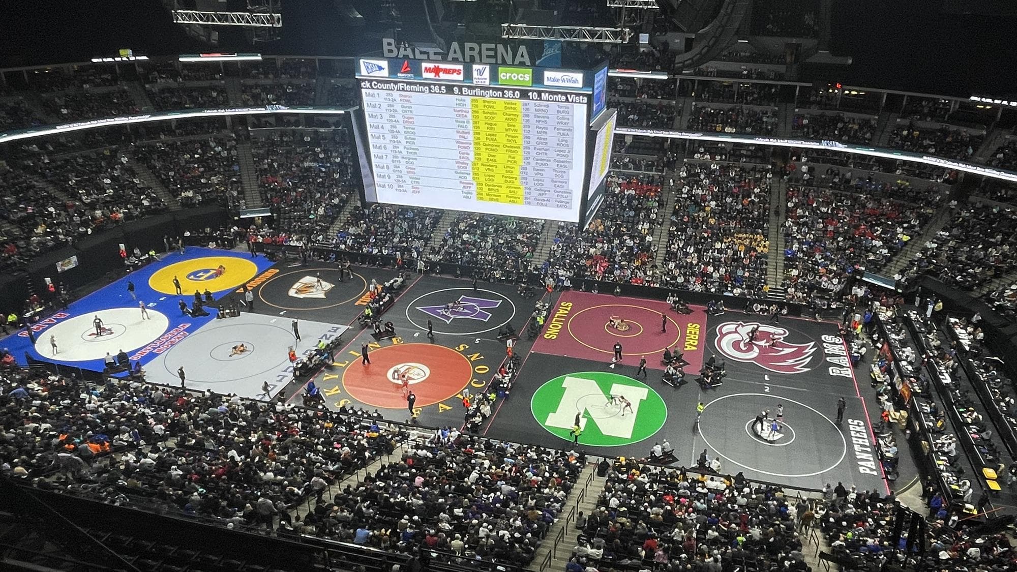 Wrestling arena generic