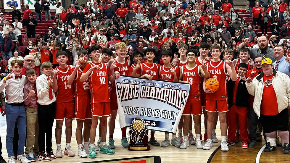 3A Boys Basketball Champions - Yuma