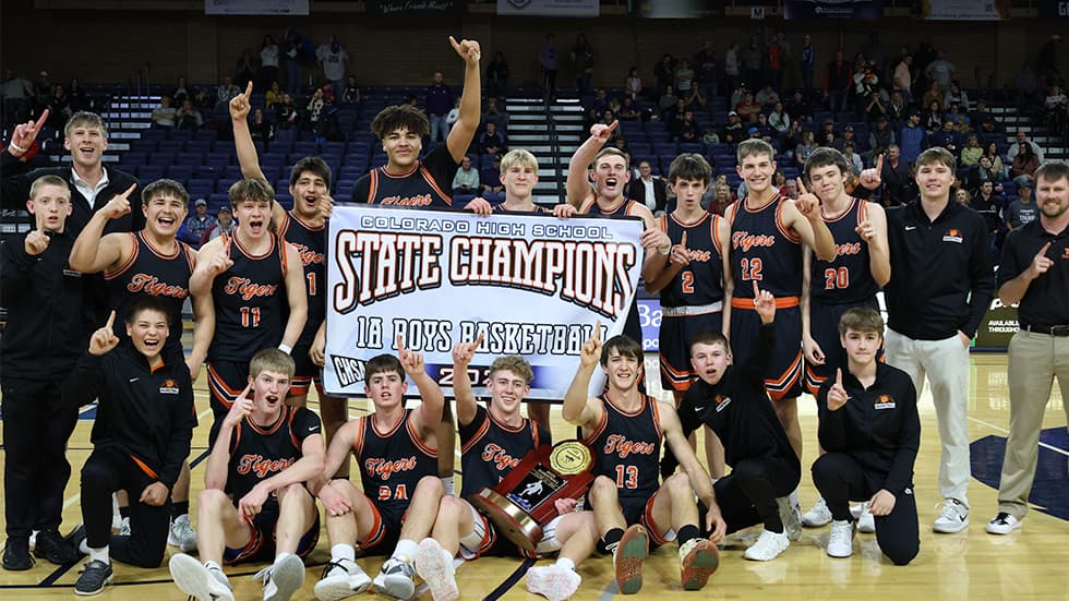 1A Boys Basketball Champions - Cheyenne Wells