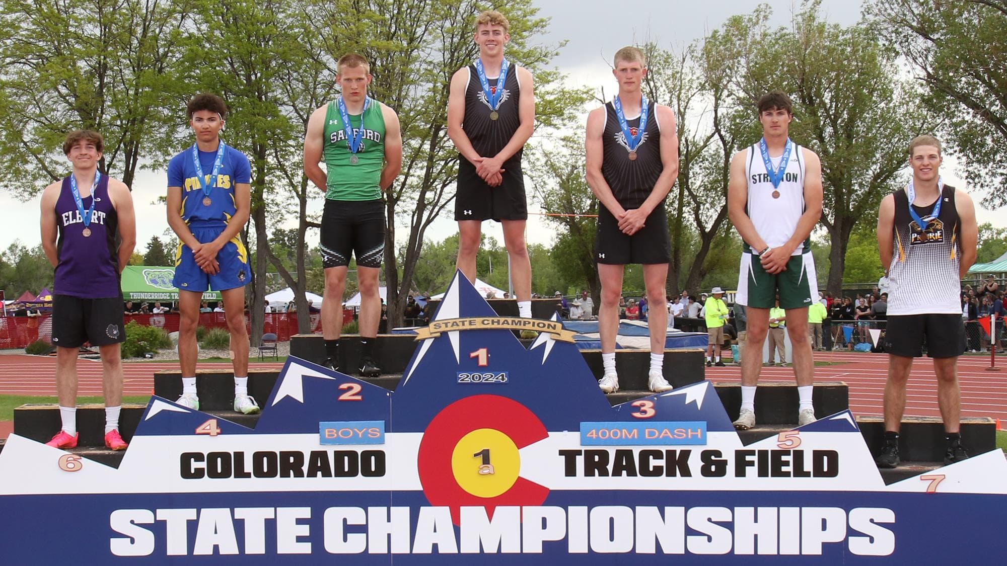1A boys 400m State Championships
