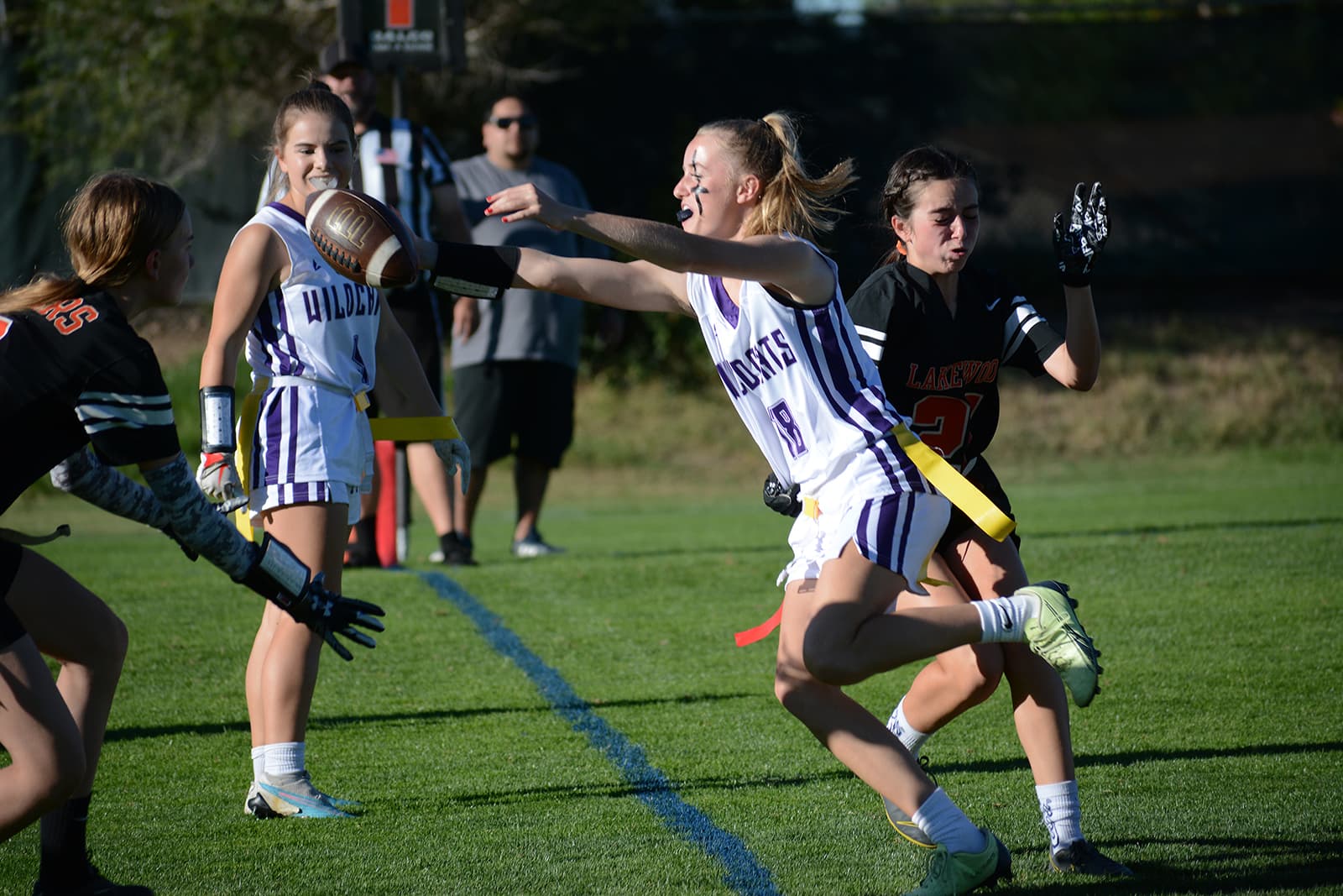 Girls Flag Football: Lakewood Memorial Field
