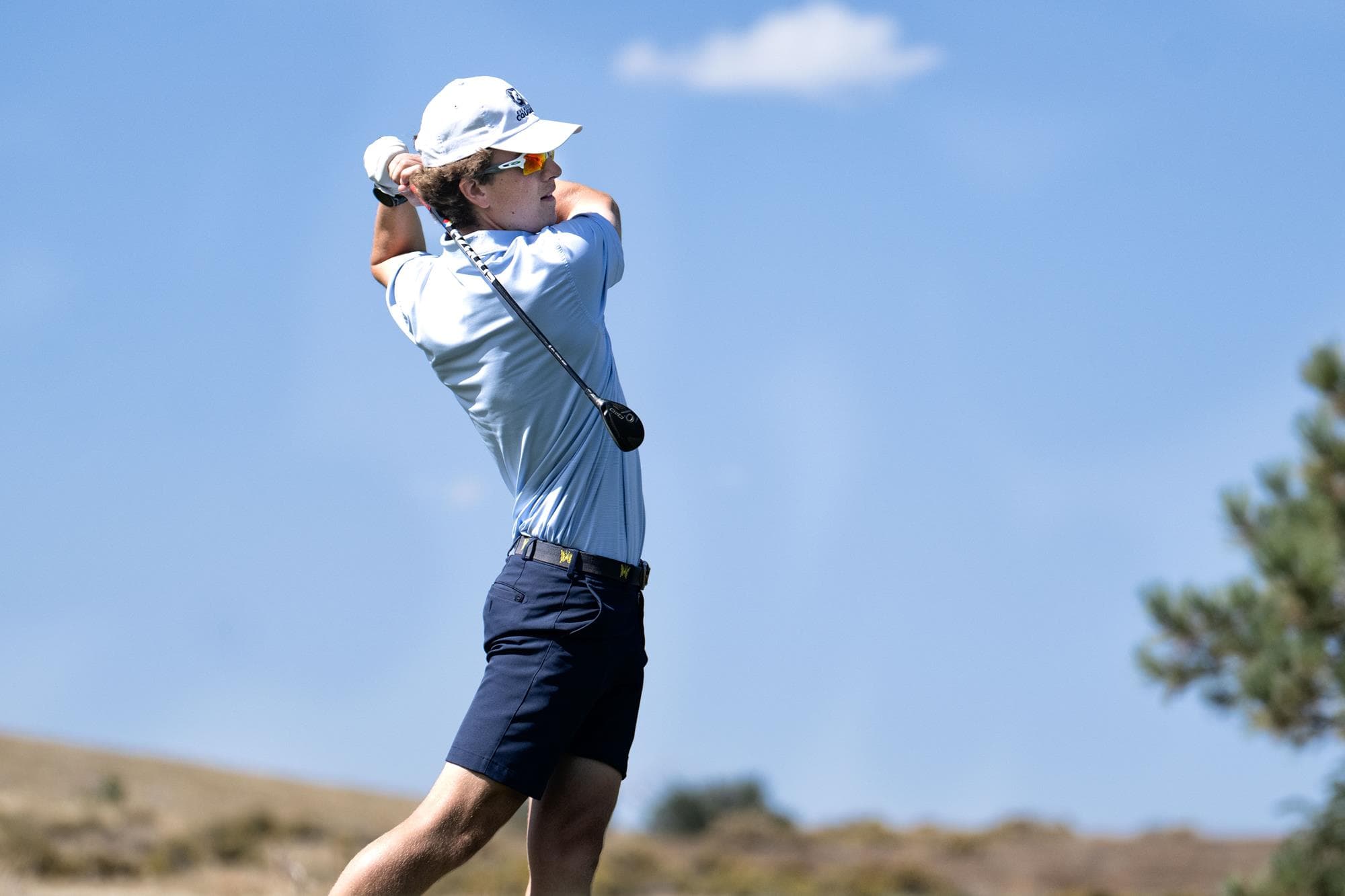 Evergreen golfer