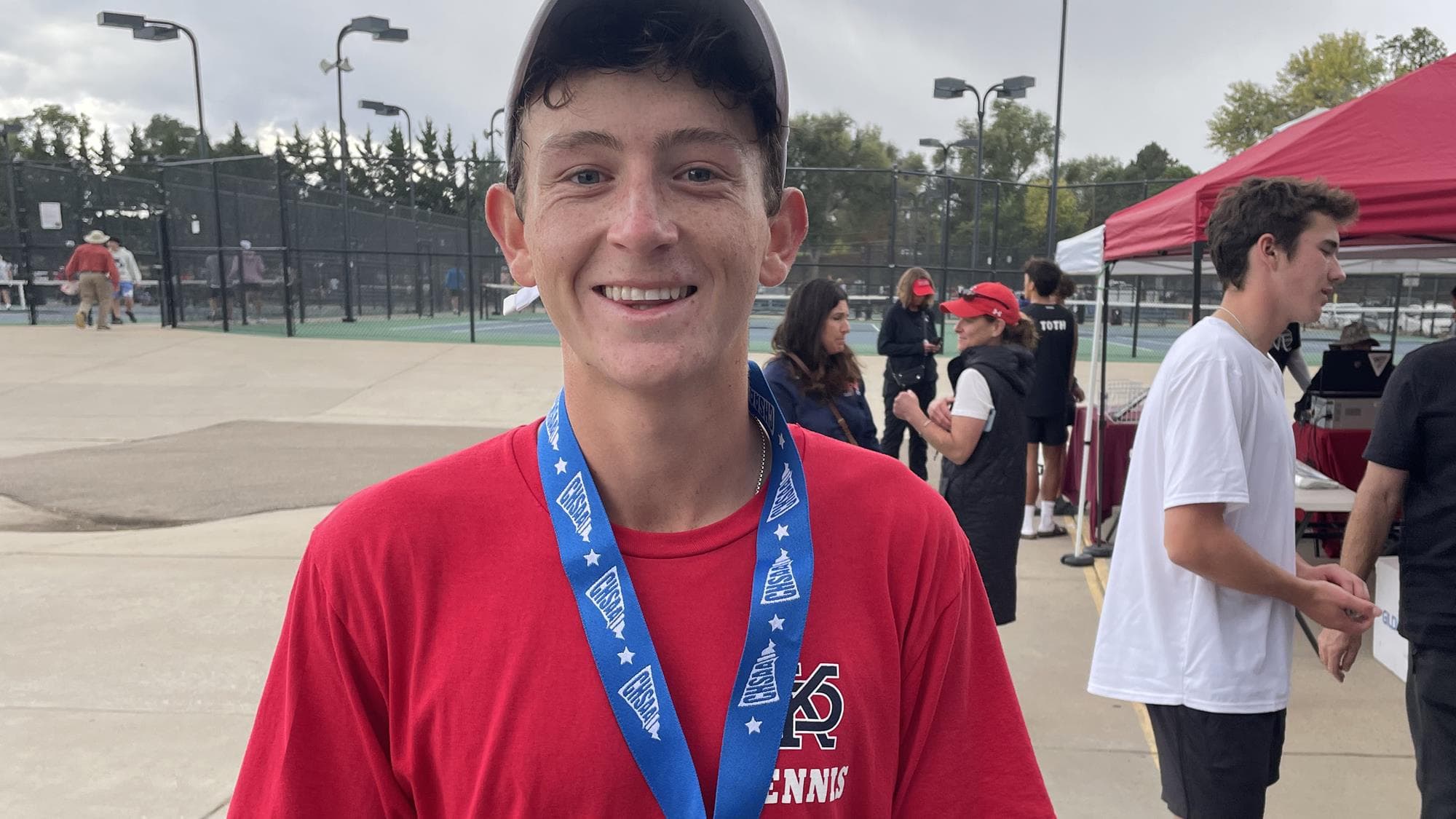 Kent Denver #1 Singles 4A Champion Nathan Gold