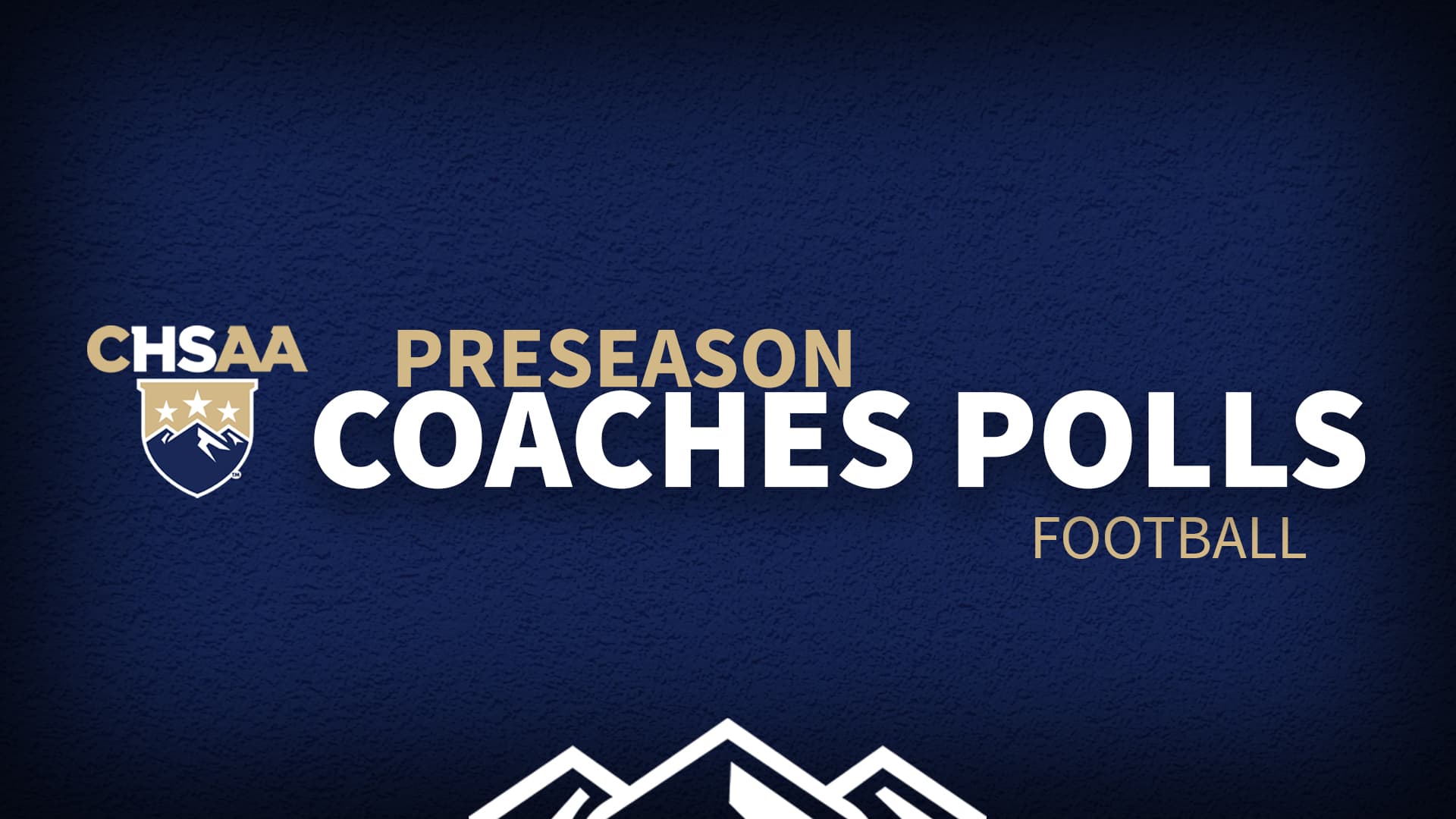 Preseason Poll - Football