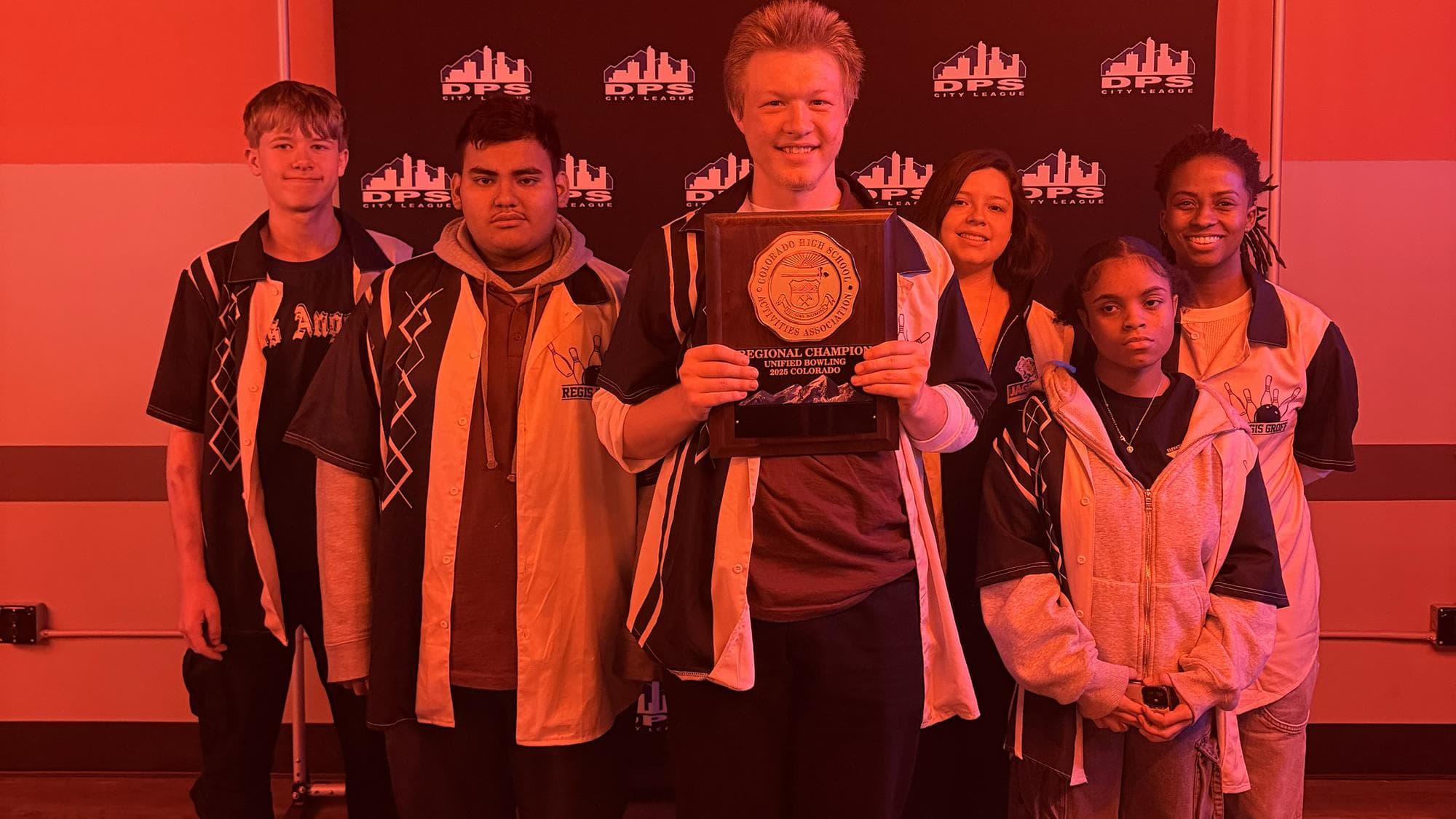 Regis Groff Region 4 Unified Bowling Champion