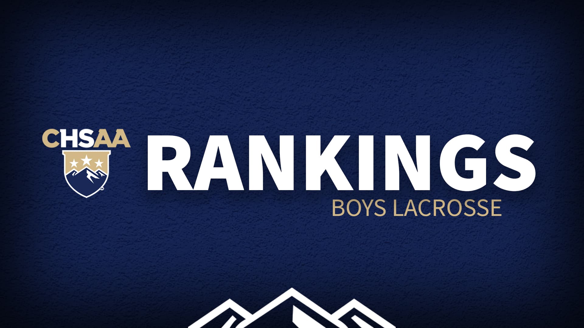 Rankings - Boys Lacrosse