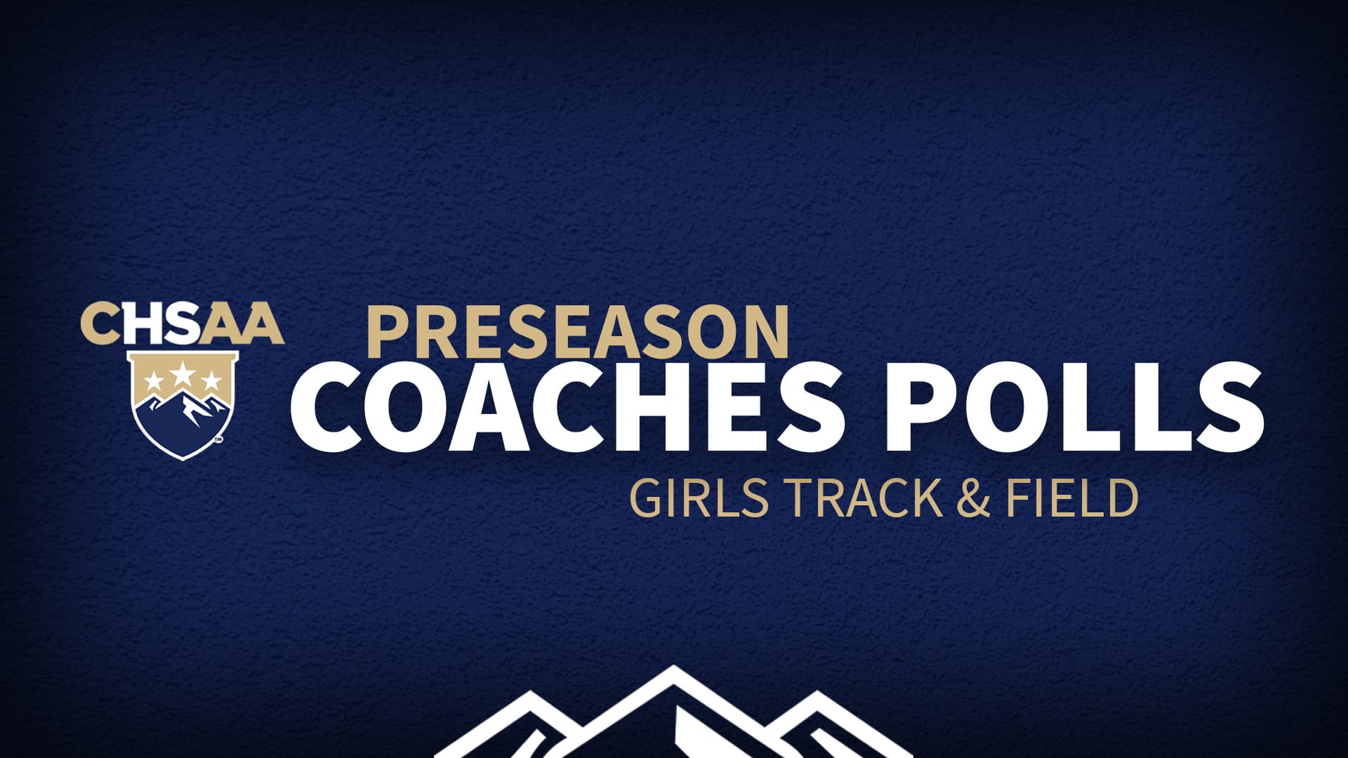 Preseason Coaches Poll - Girls Track & Field