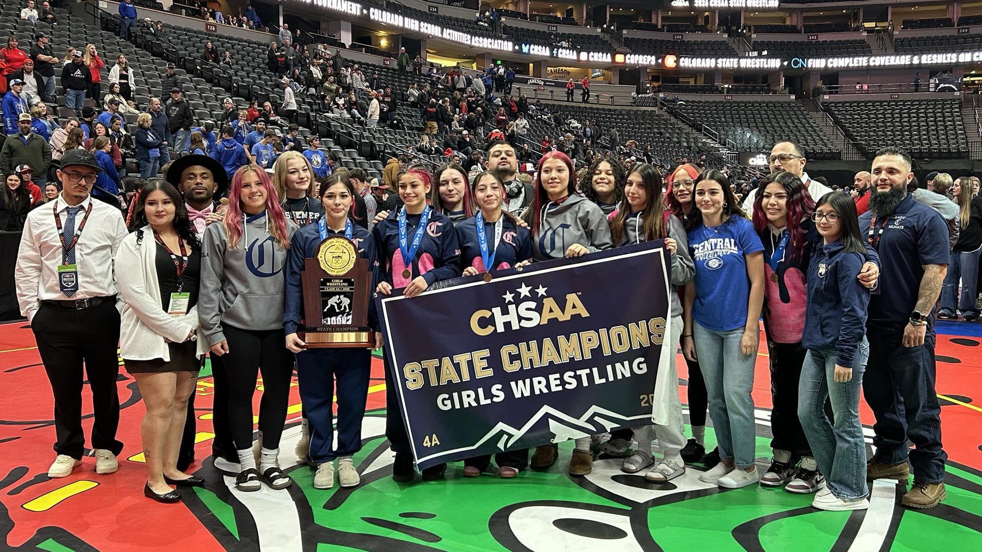 4A Girls Wrestling - Pueblo Central