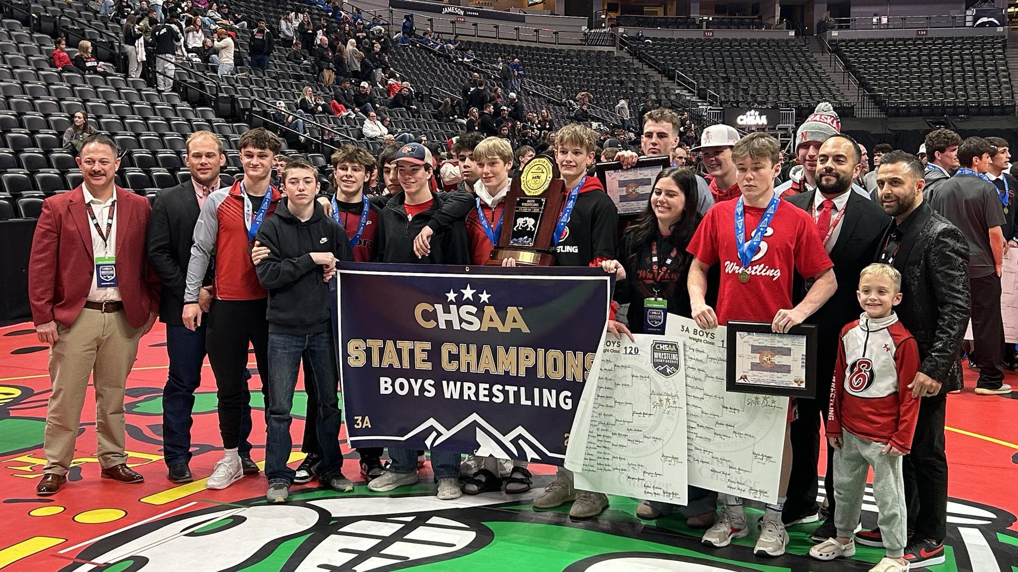 3A Boys Wrestling - Eaton