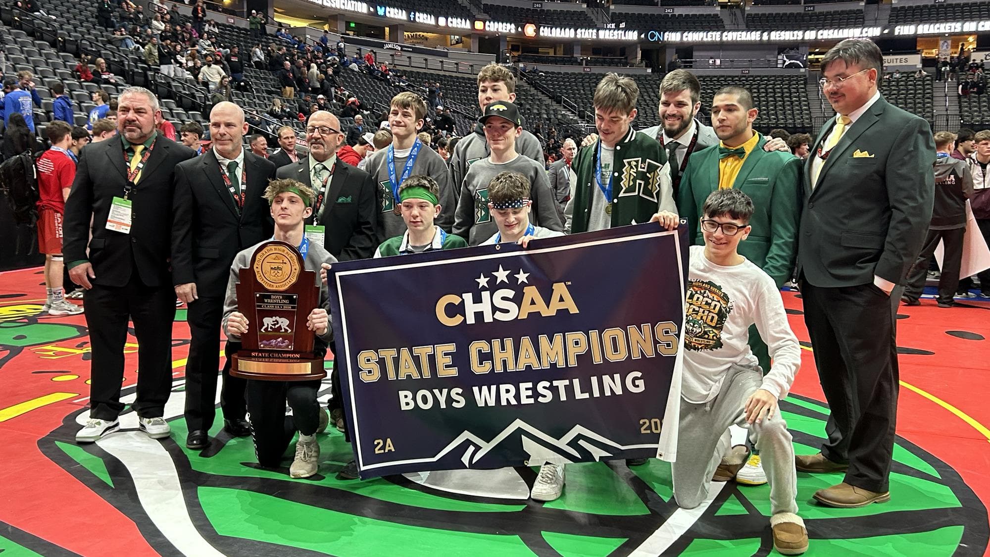 2A Boys Wrestling - Highland