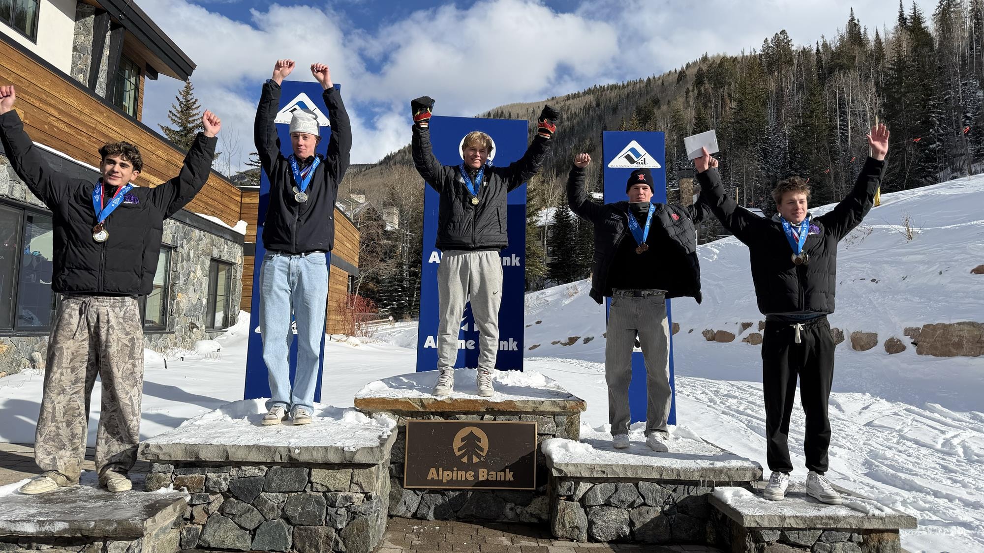 Boys Alpine Podium