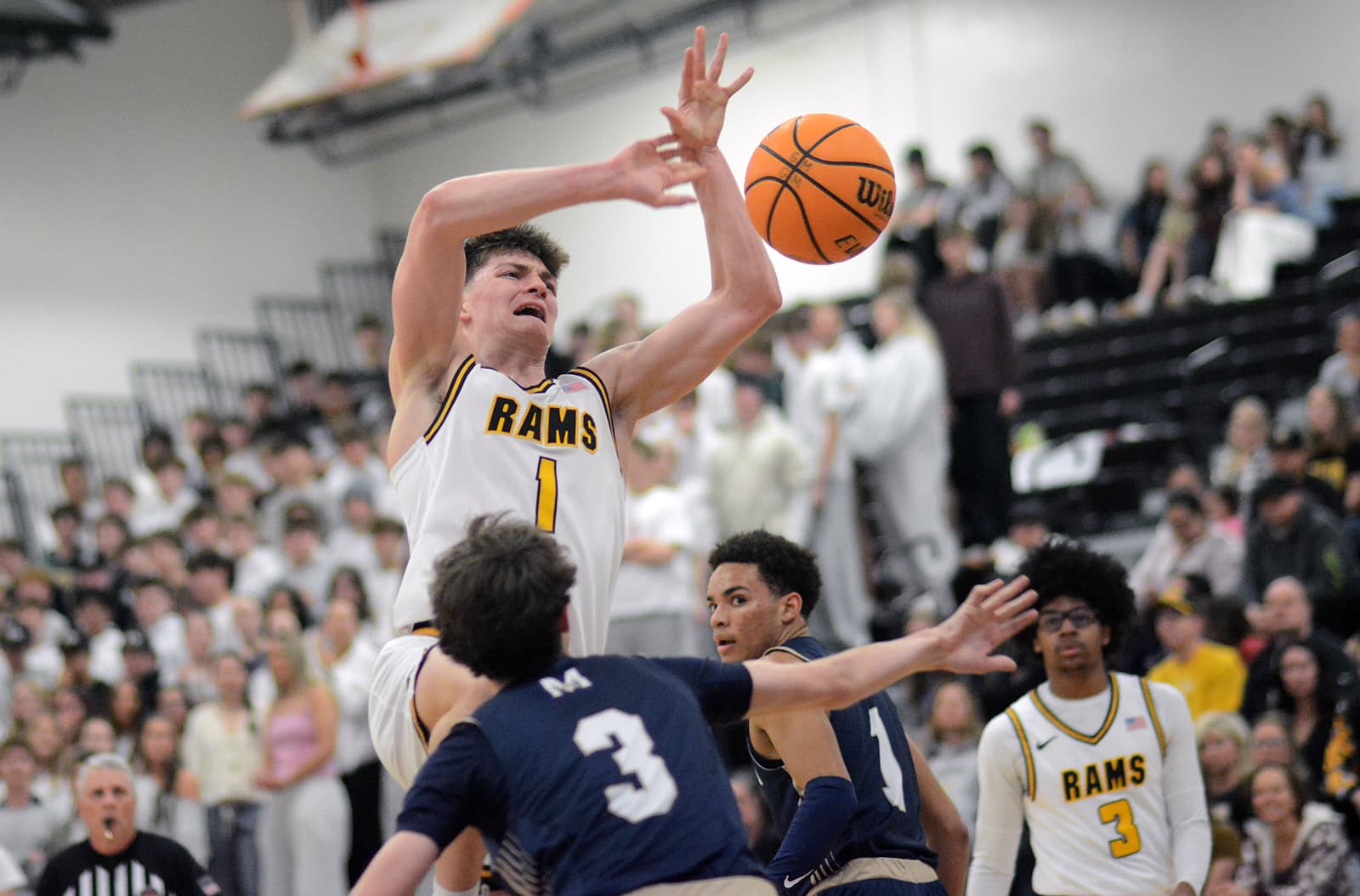 Boys Basketball: Mullen vs Green Mountain