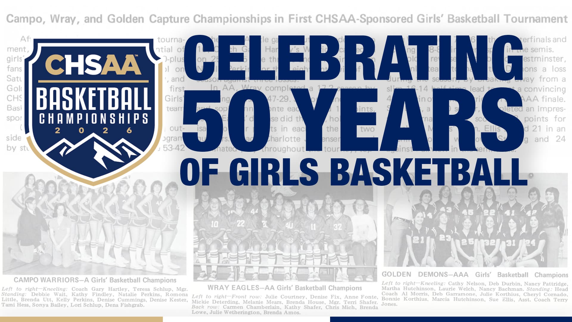 50th Celebration Girls Basketball Championships