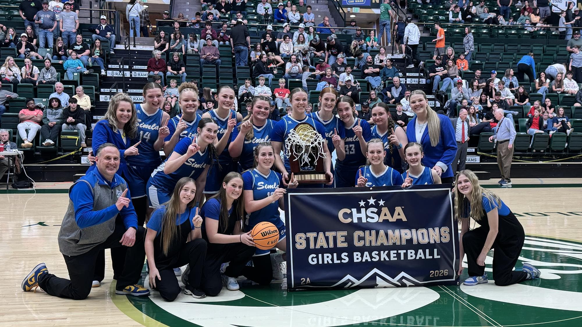 2A Girls Basketball - Simla