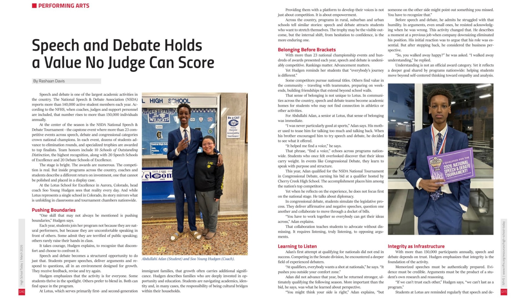 HST - March 2026 - Speech and Debate Feature