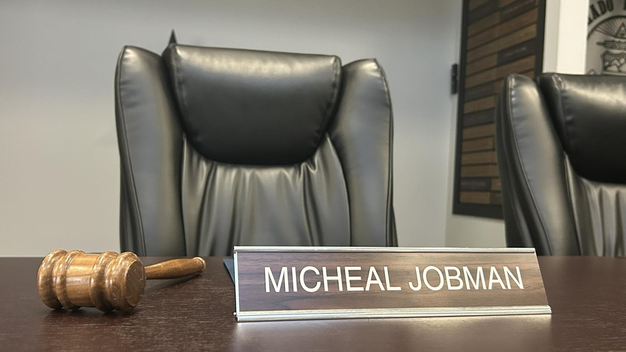 Michael Jobman Board President Graphic