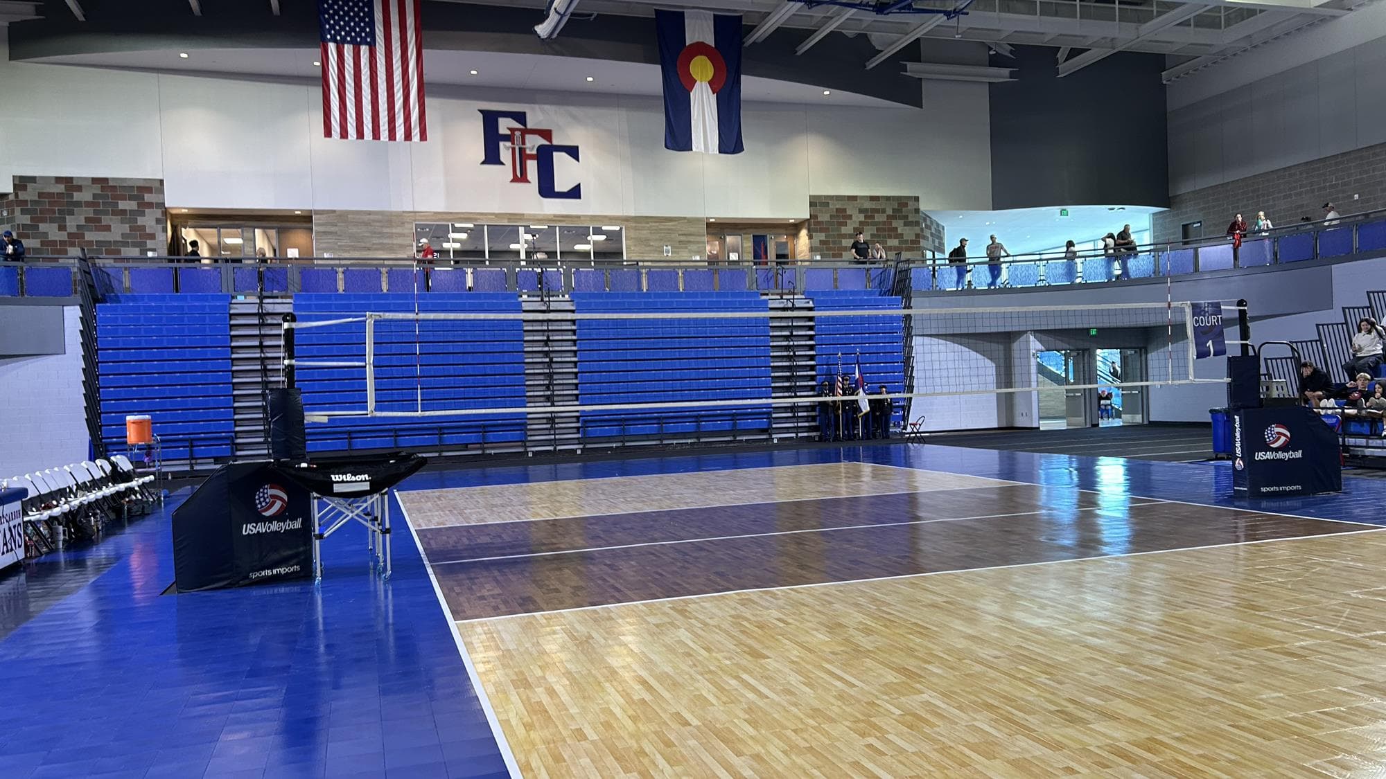 Fountain-Fort Carson High School Boys Volleyball Court
