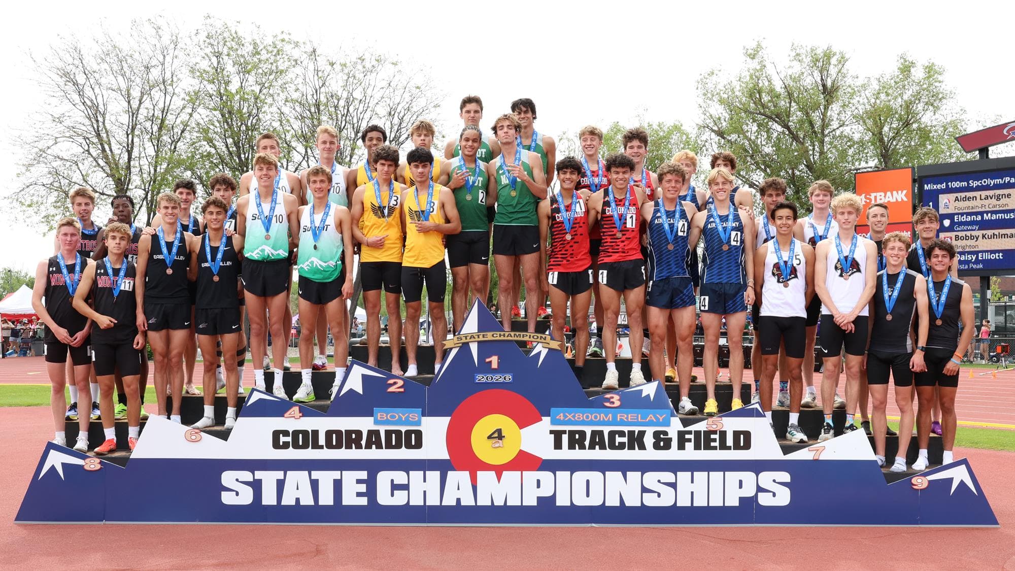 4A Boys 4x800 - Niwot