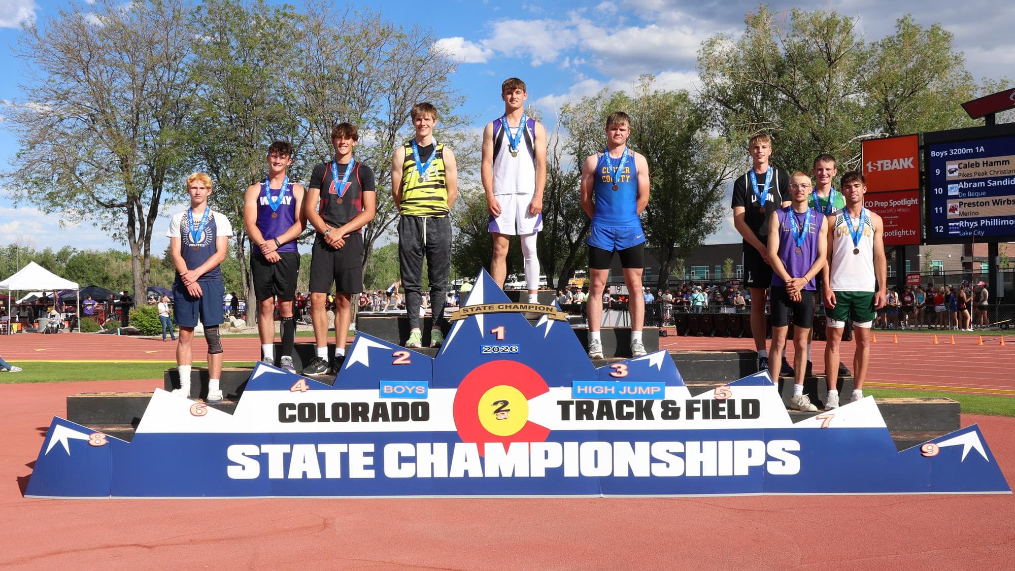 2A Boys Track - High Jump 2026