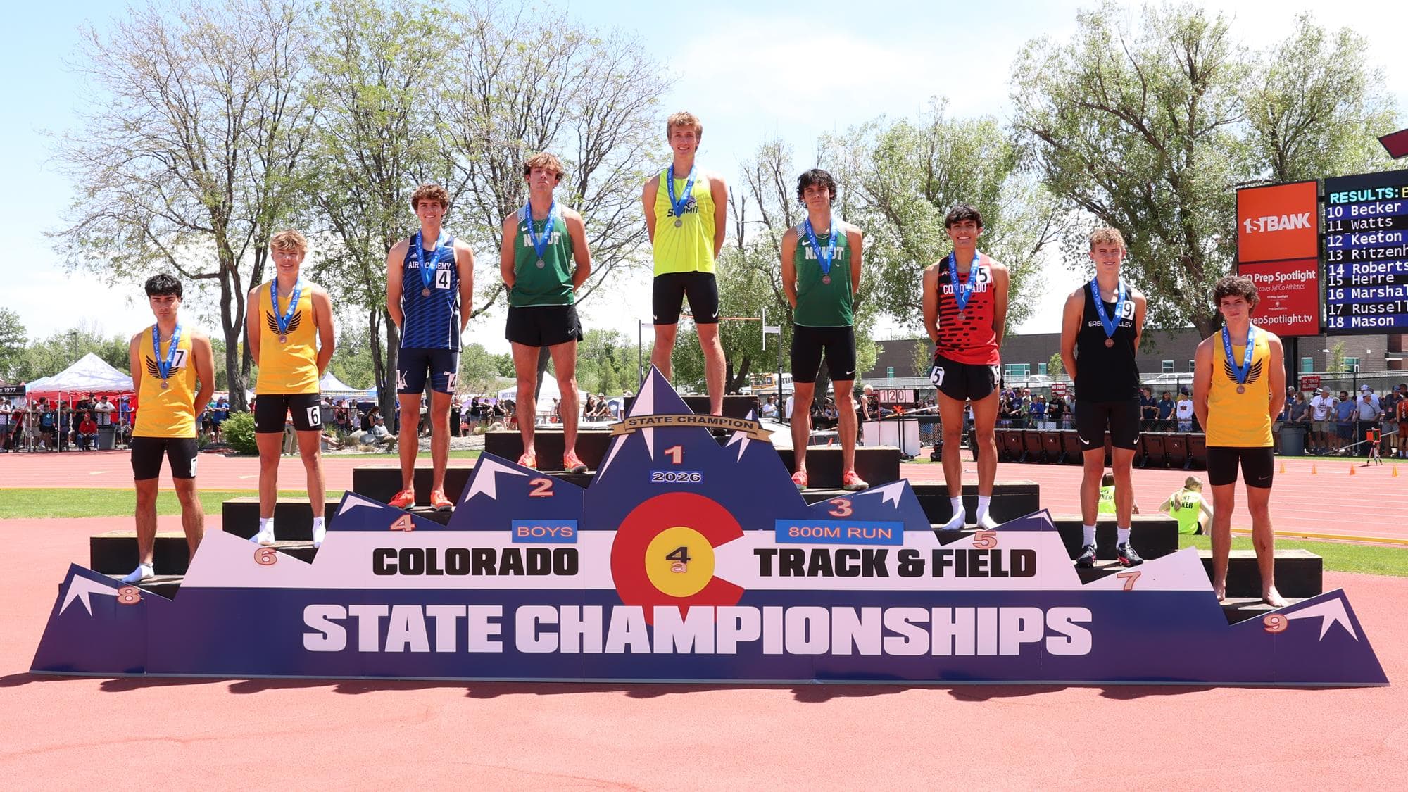 4A Boys Track - 800