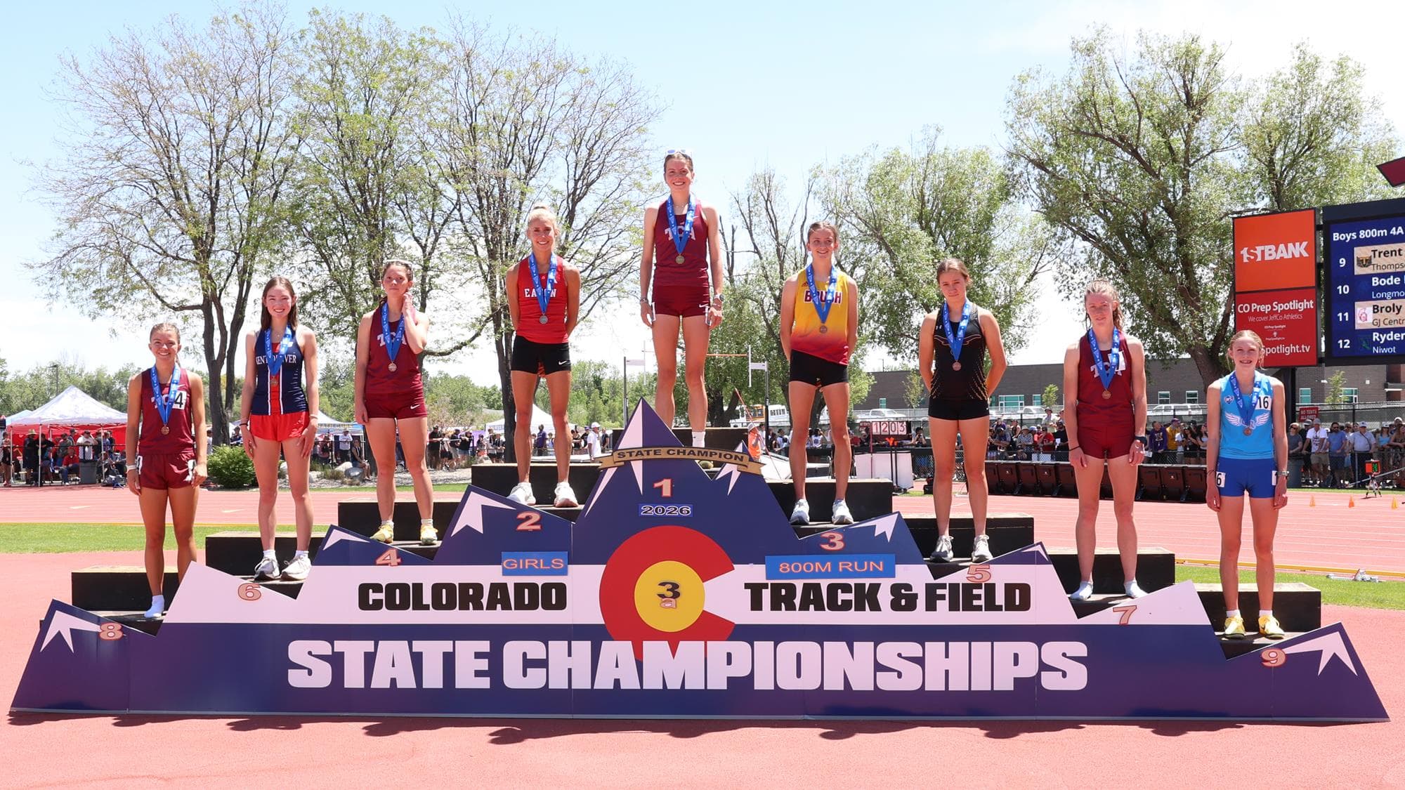 3A Girls Track - 800