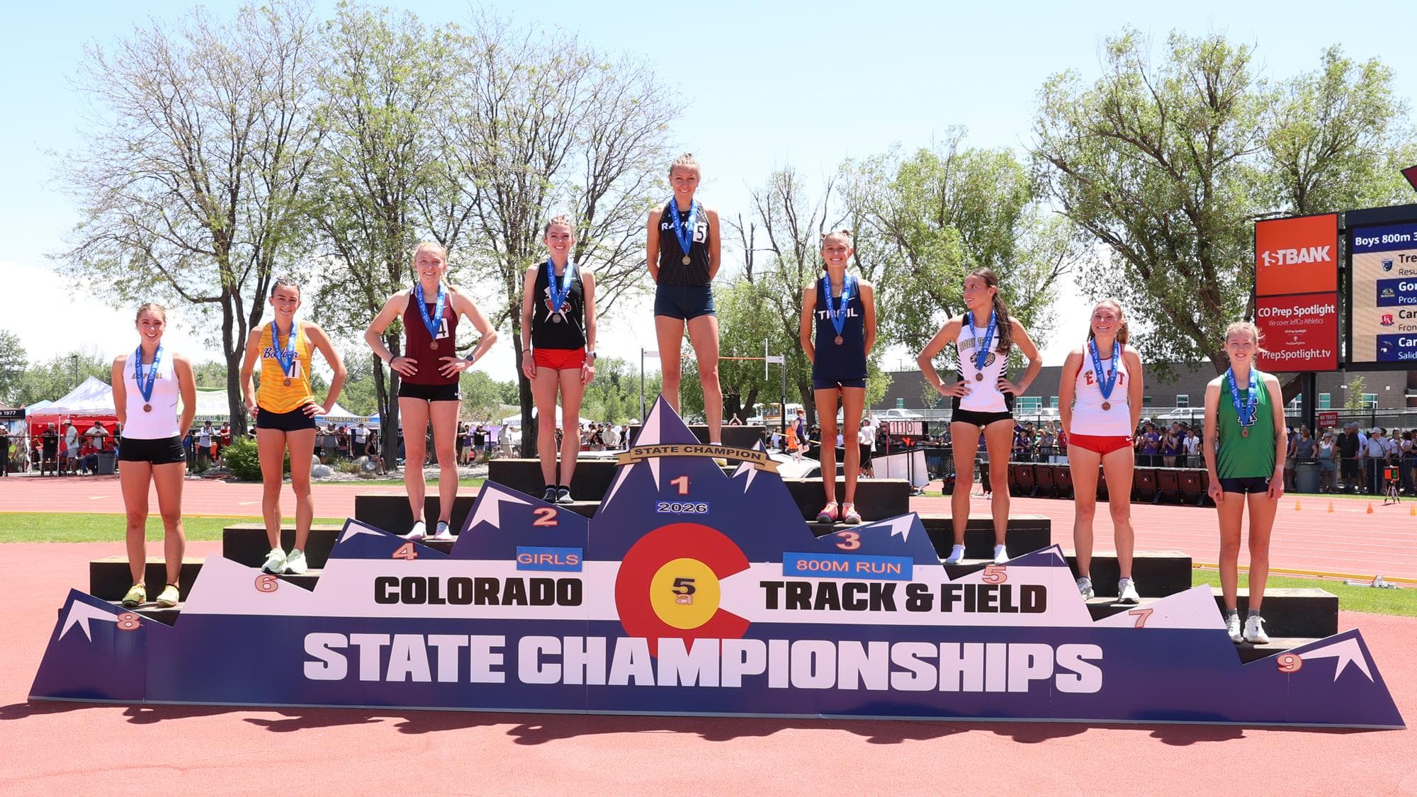 5A Girls Track - 800