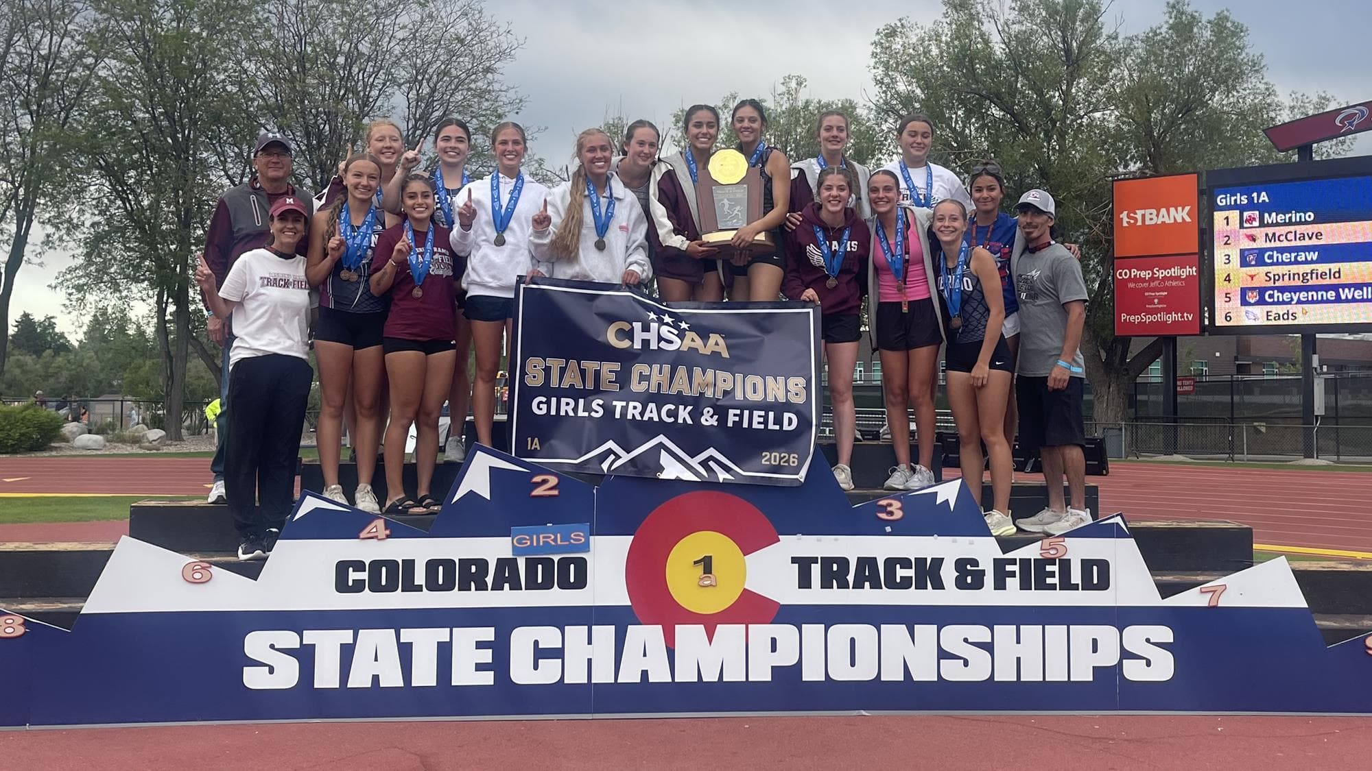 1A Girls Track - Merino