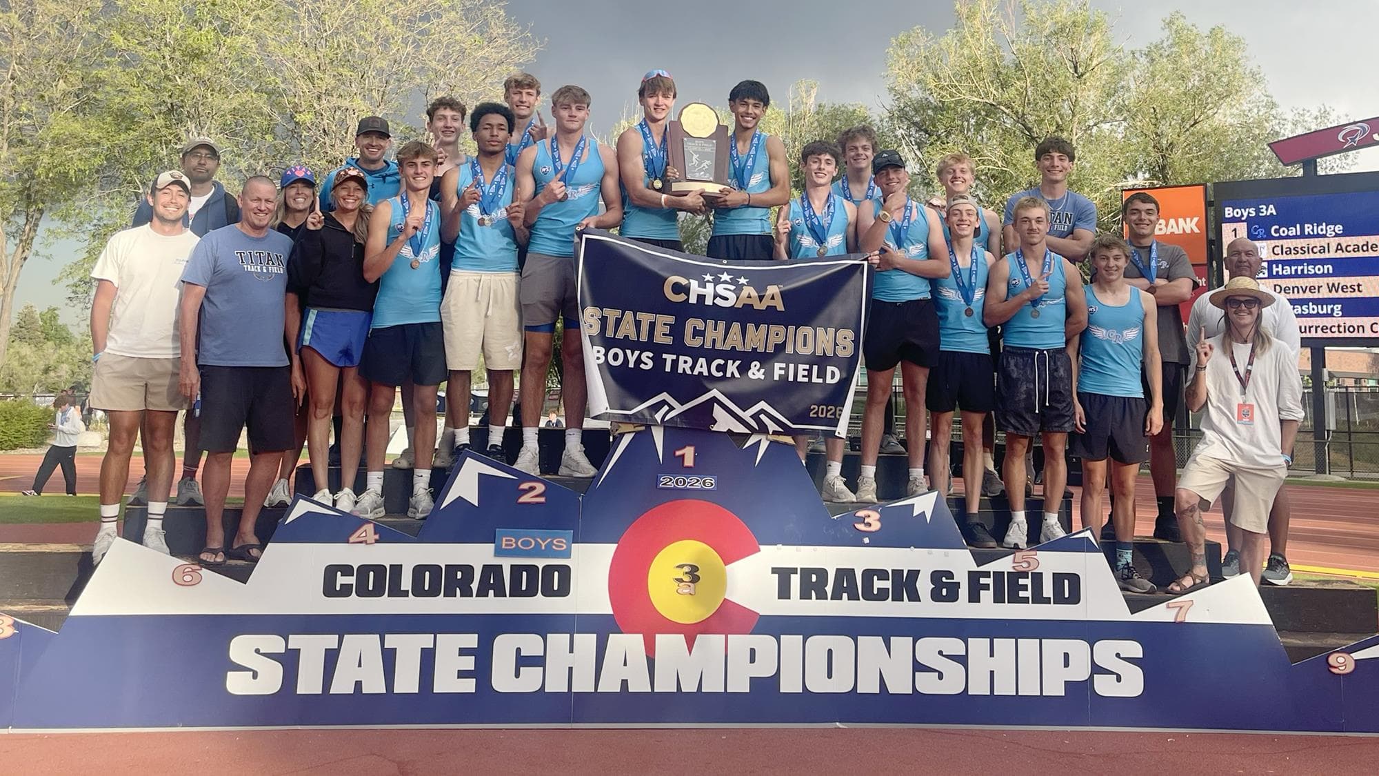 3A Boys Track - Coal Ridge