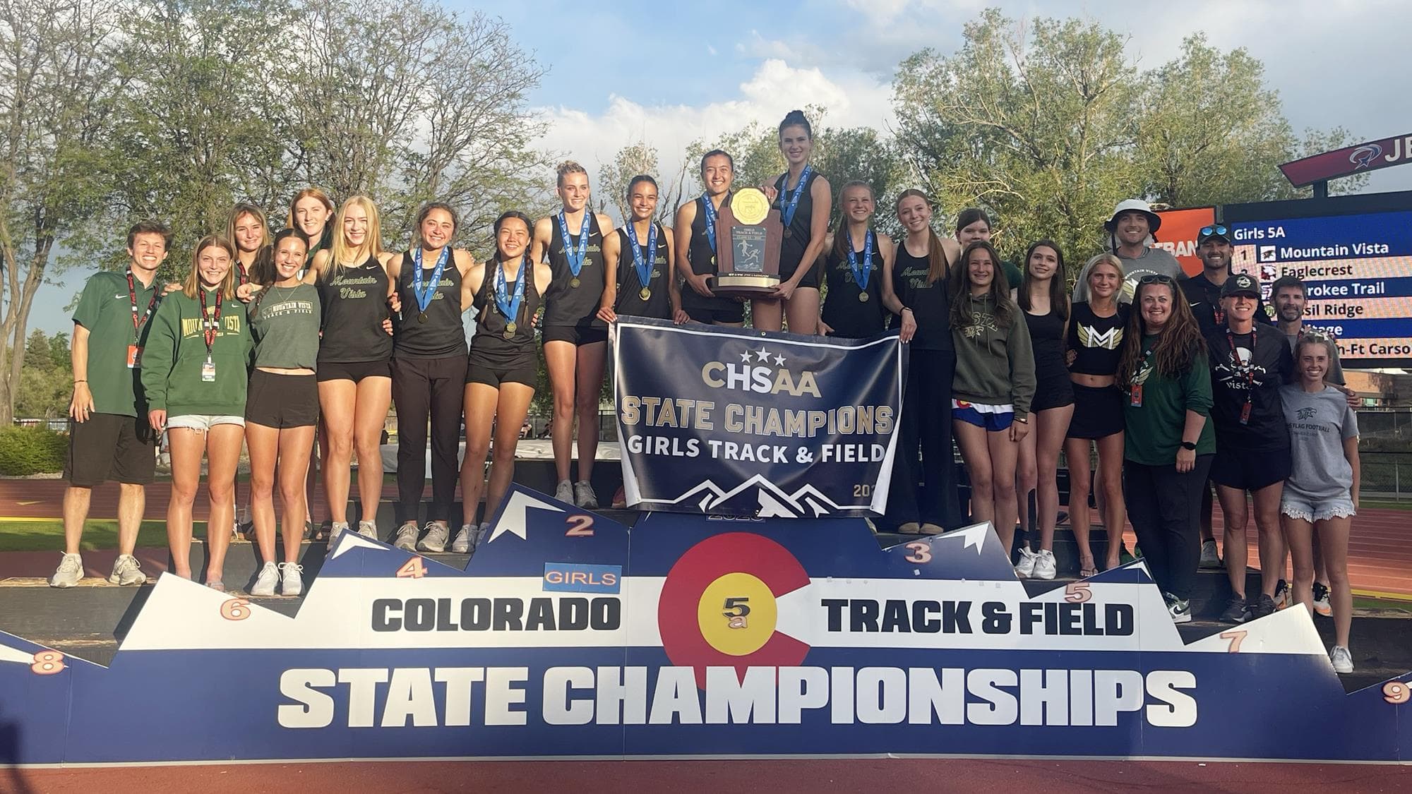 5A Girls Track - Mountain Vista