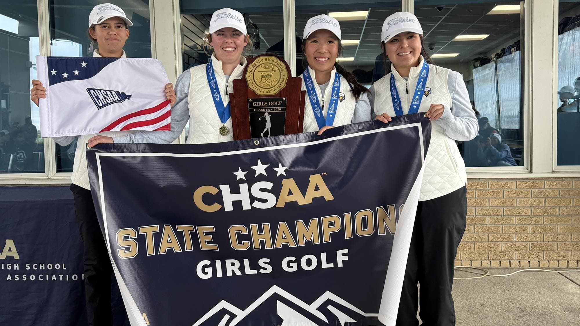 5A girls golf - Valor Christian team photo after winning the state championship