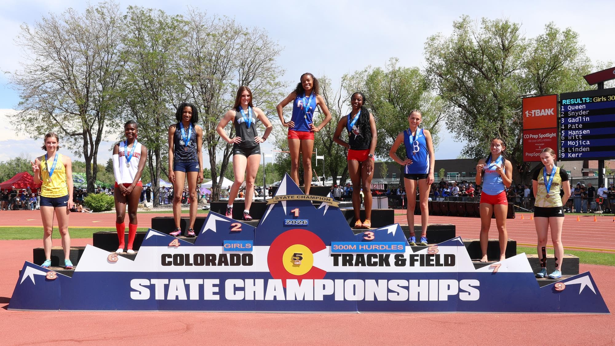 5A Girls Track - 300m Hurdles