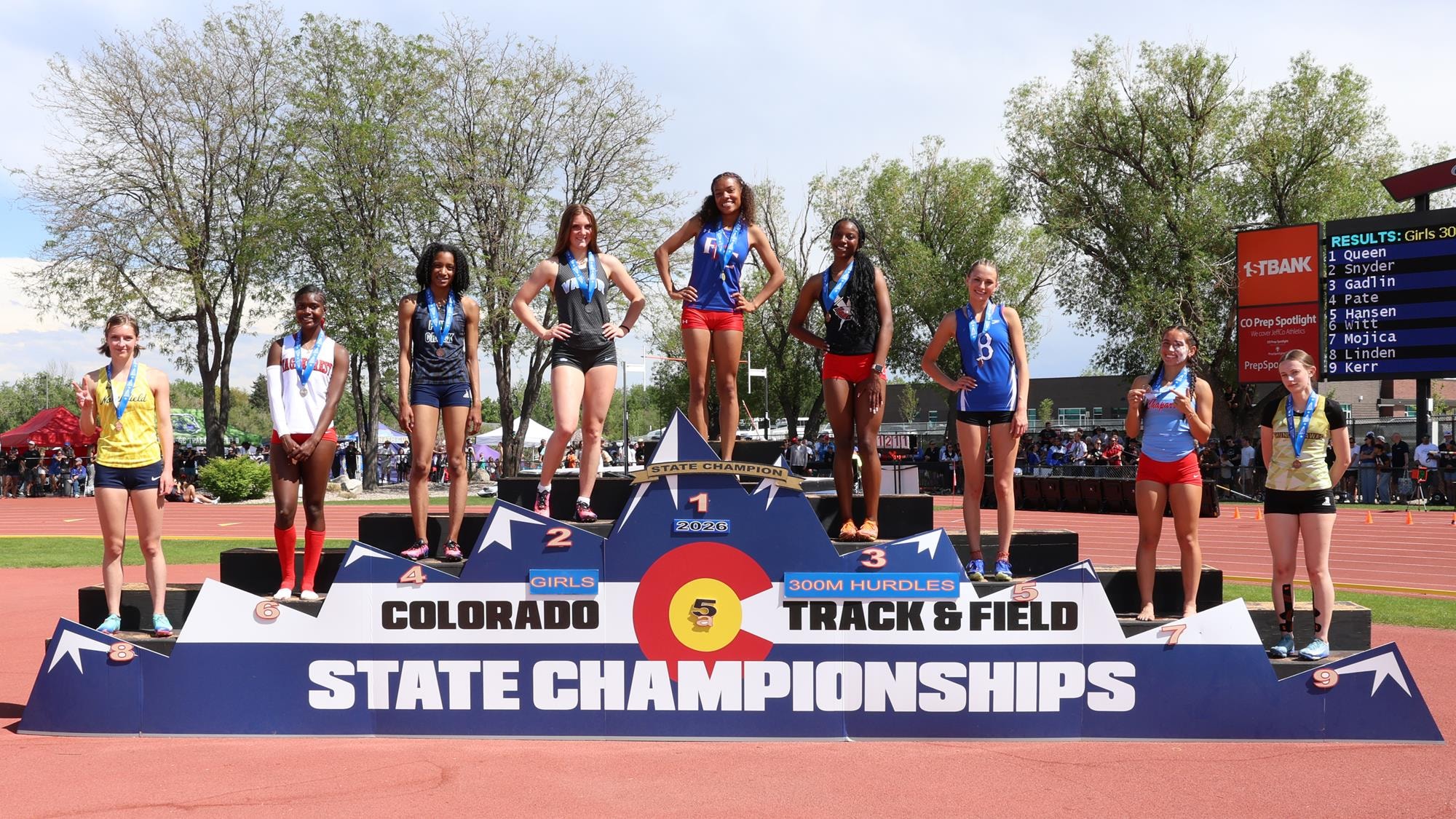 5A Girls Track - 300m Hurdles